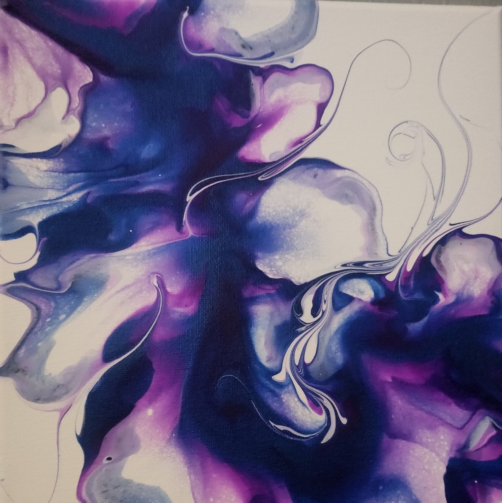 10 x 10 acrylic canvas painting